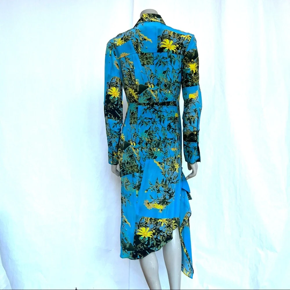 TOPSHOP floral Shirt Dress - Picture 10 of 16